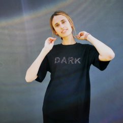 Dámské oversized triko design  Dark/Light