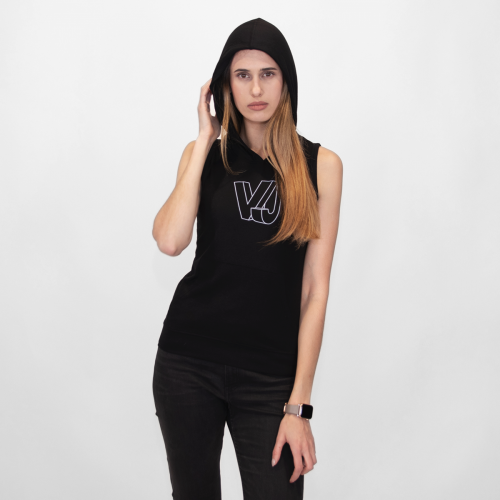 Sleeveless Hooded T-shirt VJ - Size: L