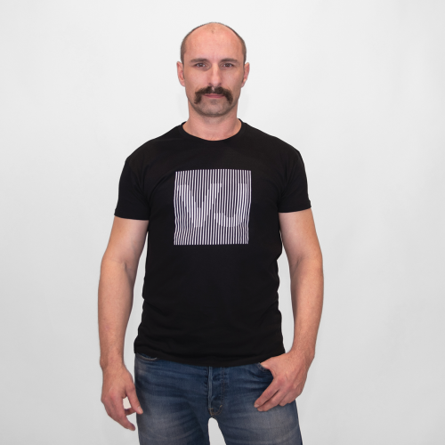 Men´s T-shirt VJ MAFIA - fluorescent design VJ Interference, glows in the dark
