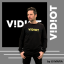 VJ MAFIA - VIDIOT, black sweatshirt